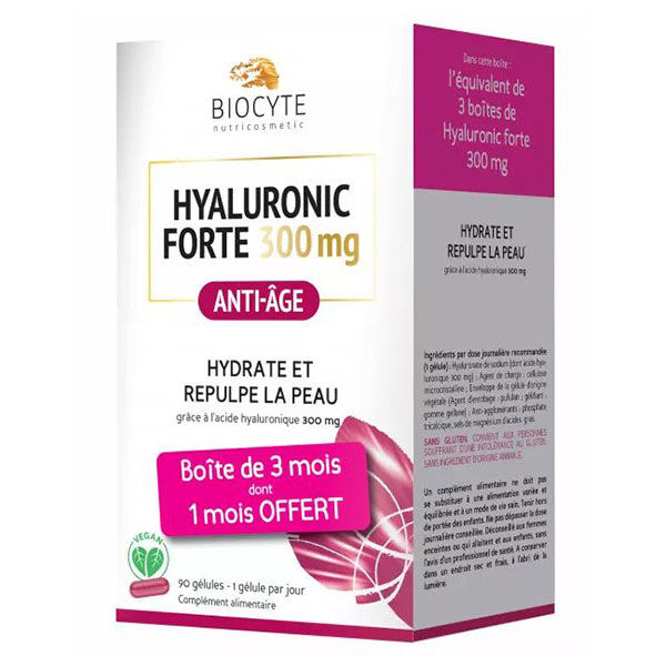 Biocyte Hyaluronic Forte 300mg 90 gélules
