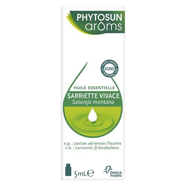 Phytosun Arôms Huile Essentielle Sarriette Vivace Bio 5ml