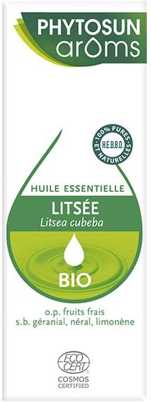 Phytosun Arôms Huile Essentielle Litsée Bio 10ml