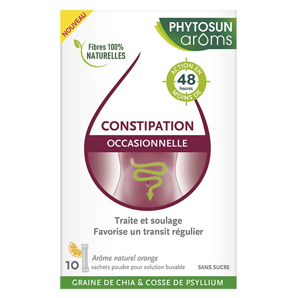 Phytosun Arôms Digestion et Élimination Costipation Occasionnelle 10 sachets