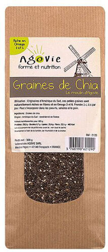 Agovie Graines de Chia 300g