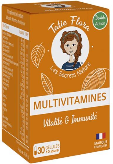 Tatie Flora Multivitamines 30 gélules