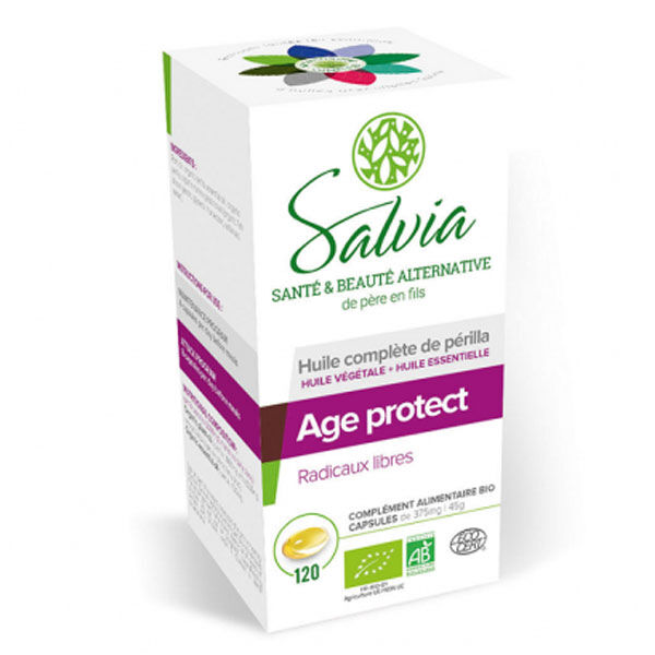 Salvia Huile Complète de Périlla Age Protect 120 capsules