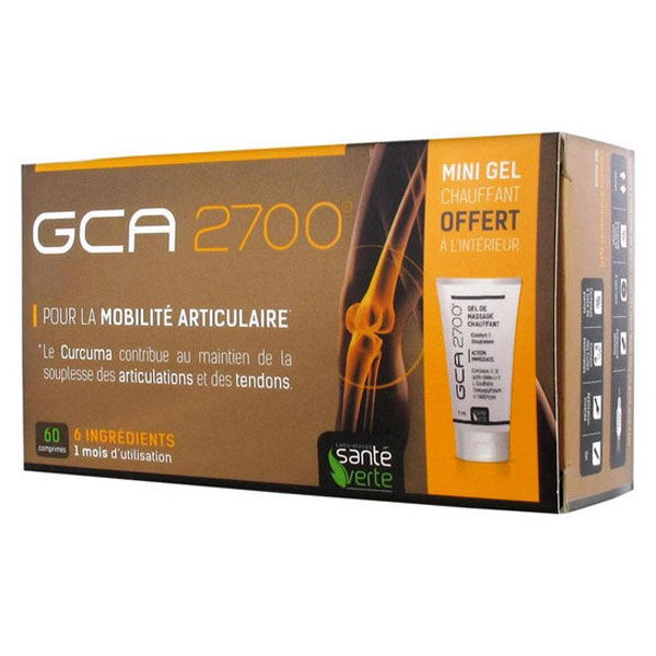 Santé Verte GCA 2700 60 comprimés+ Gel 7ml Offert