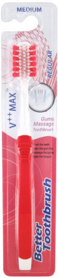 Better Toothbrush Regular Medium Rose