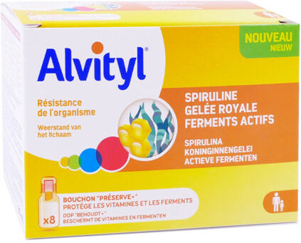 Alvityl Résistance de l'Organisme 8 Flacons de 10ml