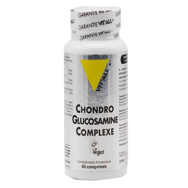 Vit'all+ Chondroglucosamine Complexe 100% Végétal 60 comprimés