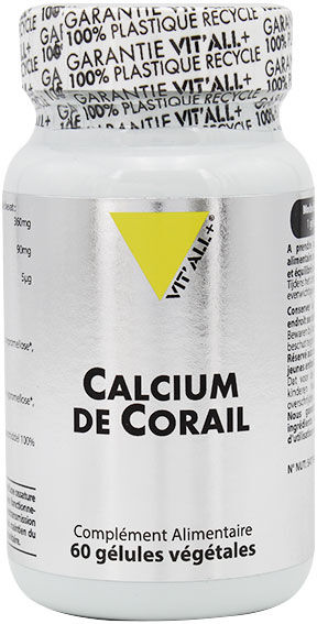 Vit'all+ Calcium Corail 60 gélules