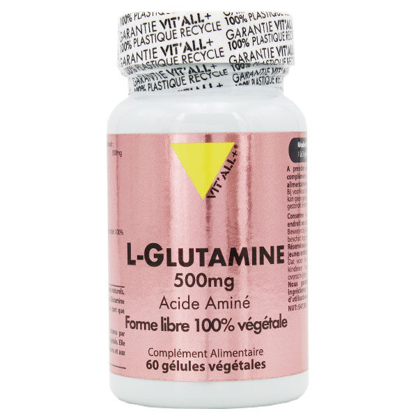 Vit'all+ L- Glutamine 60 gélules végétales