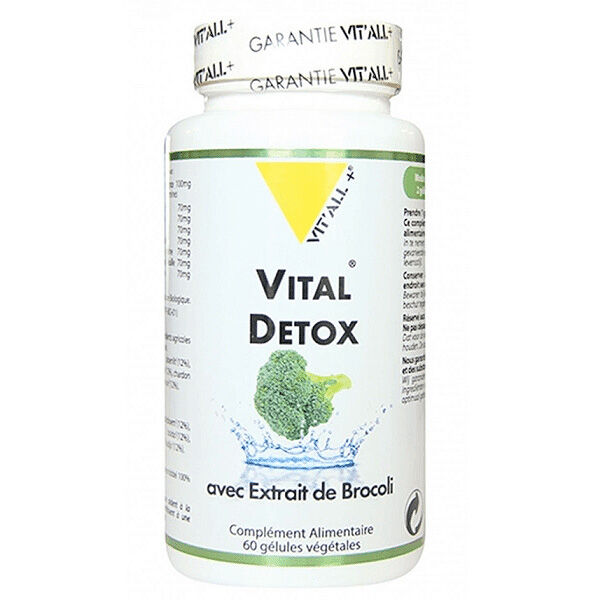 Vit'all+ Vital Détox 60 gélules végétales