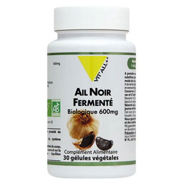 Vit'all+ Ail Noir Fermenté 600mg 30 gélules