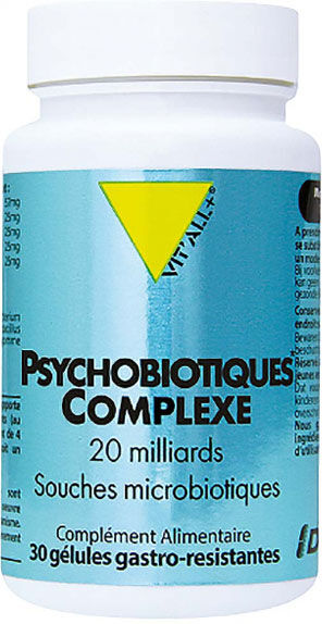 Vit'all+ Psychobiotiques Complexe 30 gélules