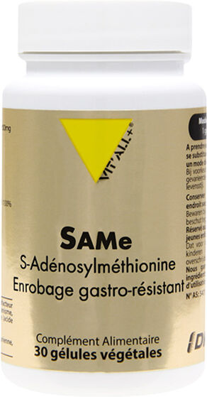 Vit'all+ SAMe S-Adénosylméthionine 30 gélules