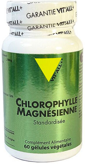 Vit'all+ Chlorophylle Magnesienne 200mg 60 gélules végétales