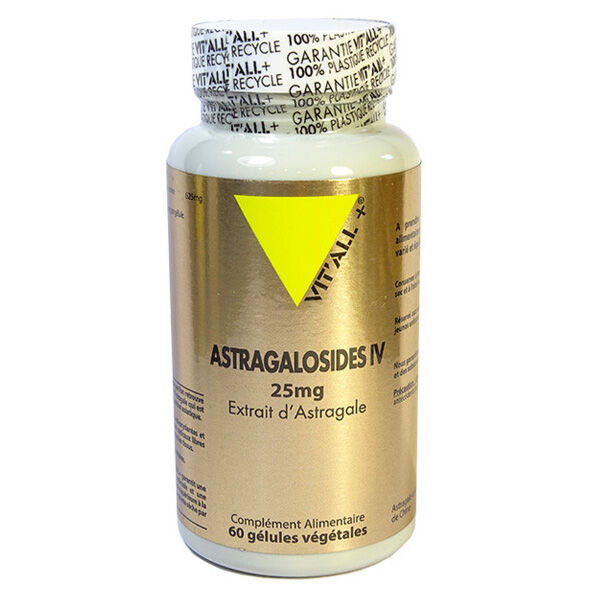 Vit'all+ Astragalosides IV 25mg 60 gélules