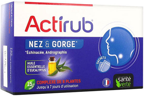 Santé Verte Acti'Rub 15 sachets