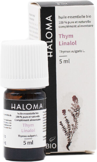 Haloma Huile Essentielle Thym Linalol Bio 5ml