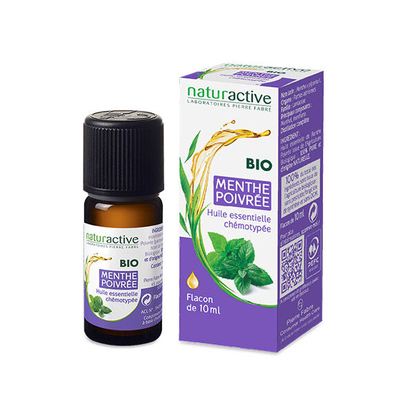 Naturactive Huile Essentielle Bio Menthe Poivrée 10ml