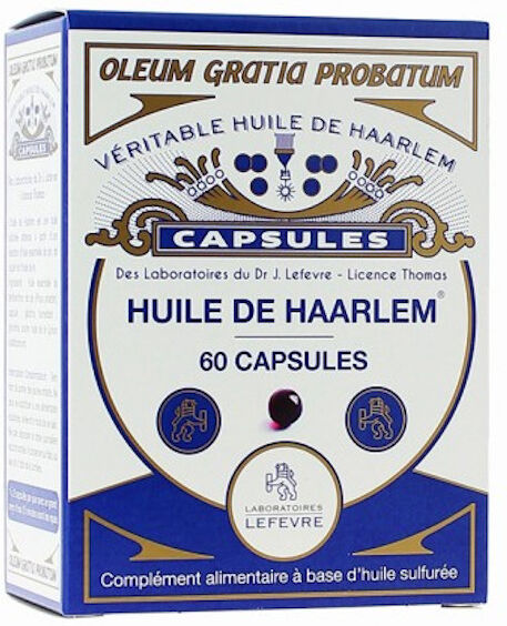 Lefevre Huile de Haarlem Originale 60 capsules