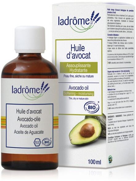 Ladrôme Huile Végétale d'Avocat Bio 100ml