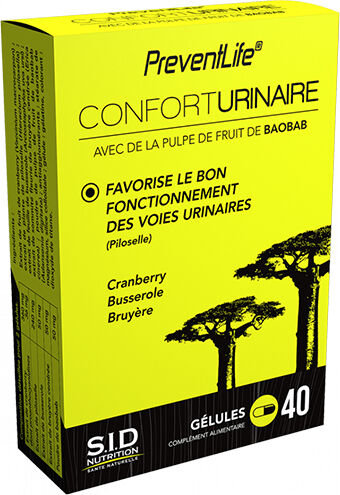 SID Nutrition Prevent Life Confort Urinaire 40 gélules