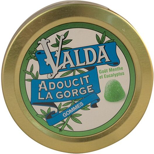 Valda Gommes Goût Menthe/Eucalyptus 50g