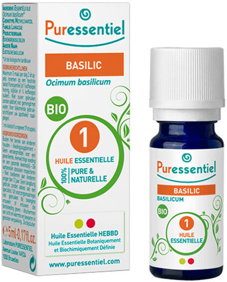 Puressentiel Huile Essentielle Basilic Bio 5ml