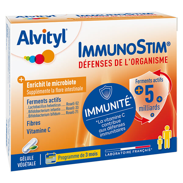 Alvityl Alvytil ImmunoStim Défense de l'Organisme 30 gélules