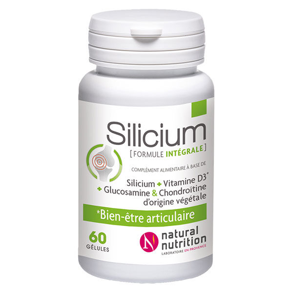 Natural Nutrition Silicium Formule Intégrale 60 gélules