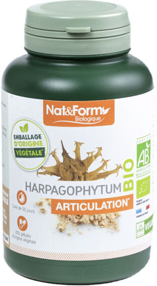 Nat & Form Bio Harpagophytum 200 gélules