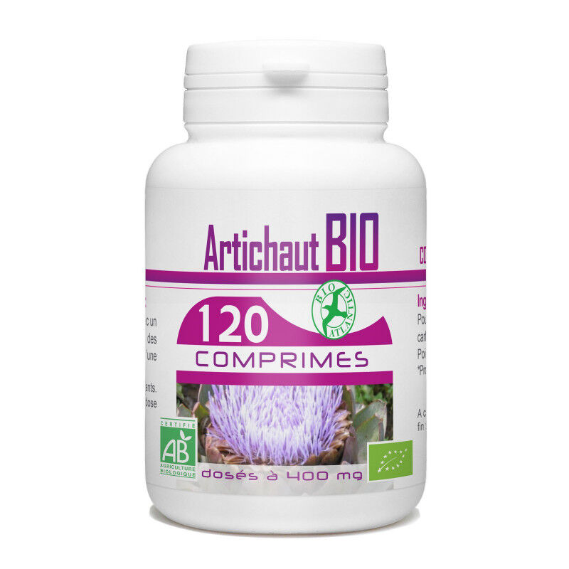 Atlantic Bio Atlantic Artichaut Bio - 400 mg - 120 comprimés