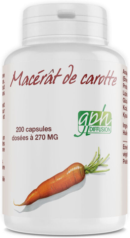 GPH Diffusion Macérat de Carotte - 200 capsules