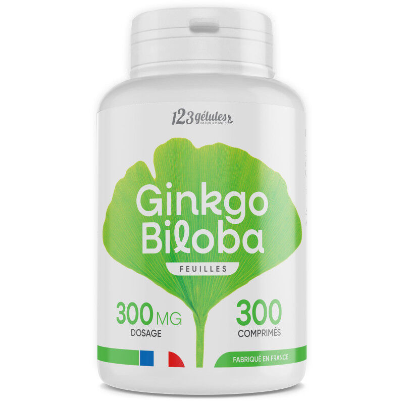 123gelules Ginkgo Biloba - 300 mg - 300 comprimés