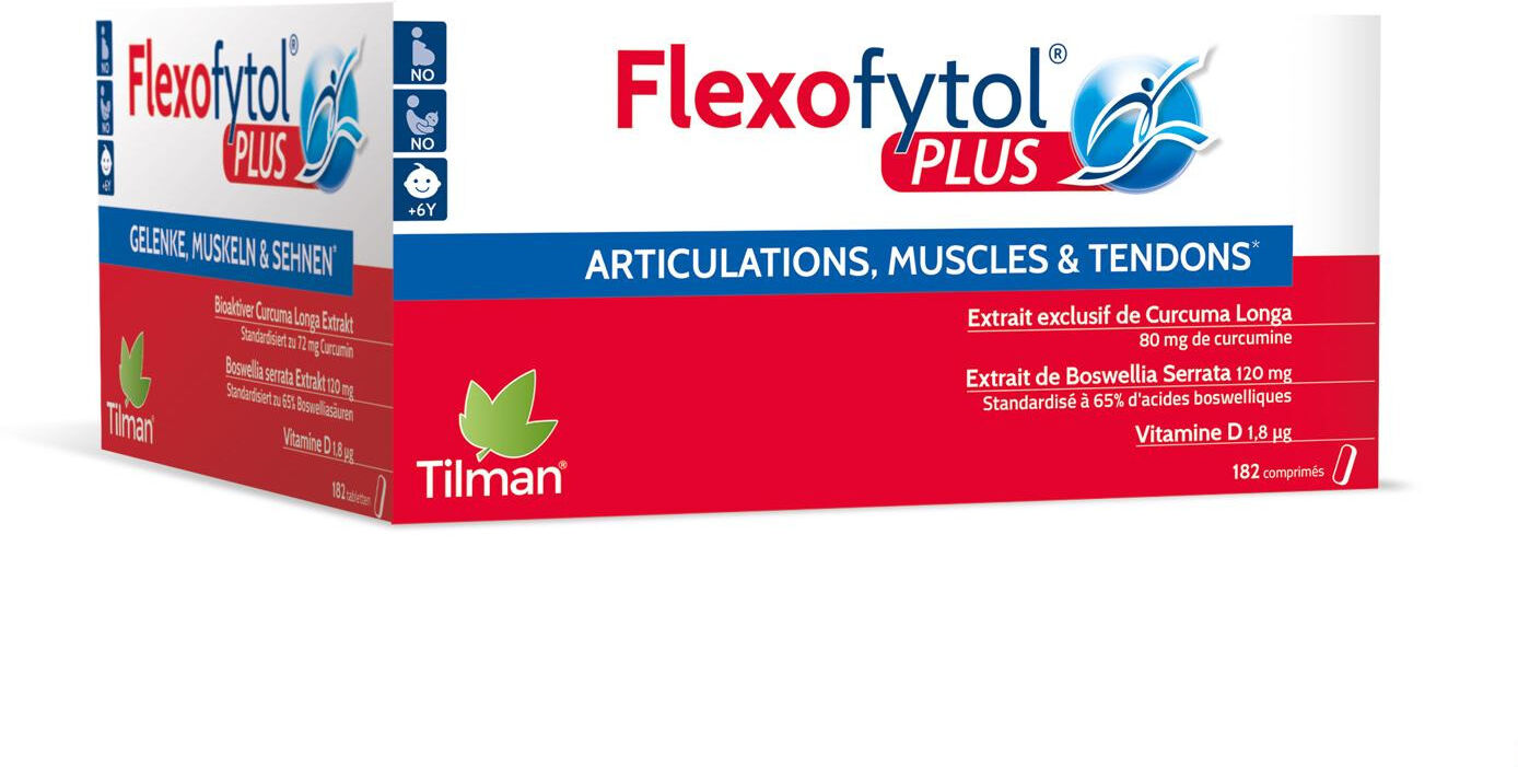 TILMAN - Flexofytol Plus 182 Gélules