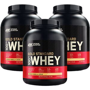 Glanbia Performance Nutrition GmbH - Deutschland Optimum Nutrition 100% Whey Gold Standard French Vanilla Crème 6.84 kg