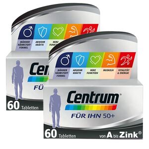 Centrum Für Ihn 50+, 60 Tabletten - Nahrungsergänzungsmittel 180 ct