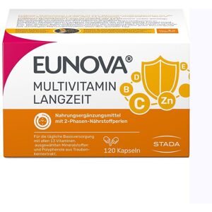 Eunova® Langzeit - Mikronährstoffkombination für die tägliche Basisversorgung mit Vitaminen, Mineralstoffen und Spurenelementen 120 ct