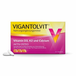 Vigantolvit® Vitamin D3, K2 und Calcium 60 ct
