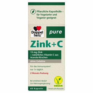 Doppelherz® pure Zink + C 60 ct