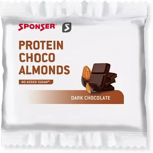 Sponser - Protein Choco, Mandeln Dunkle Schokolade, 45g, Braun