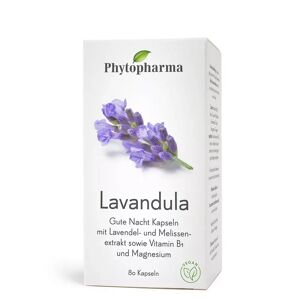 Phytopharma - Lavandula Gute Nacht Kapseln Mit Lavendel- Und Melissen- Extrakt, 80stk