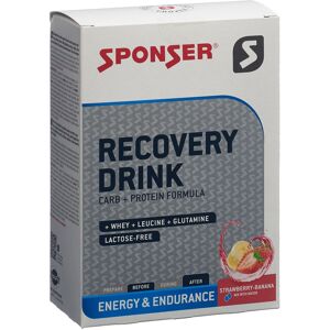 Sponser Recovery Drink Strawberry Banana (6 g)