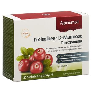 ALPINAMED Preiselbeer D-Mannose Trinkgranulat (20 g)