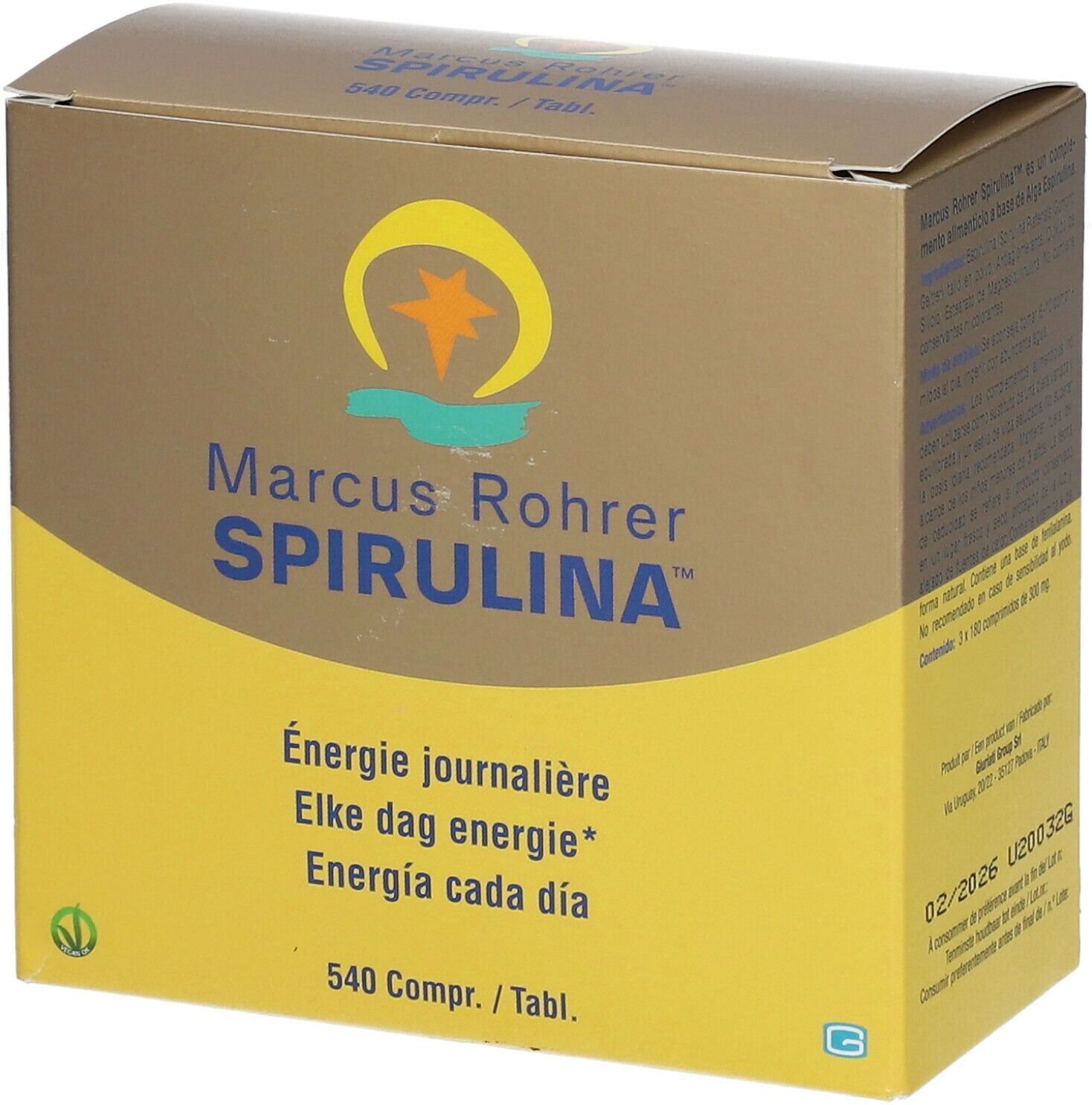 Marcus Rohrer Spirulina® energie & resistenz