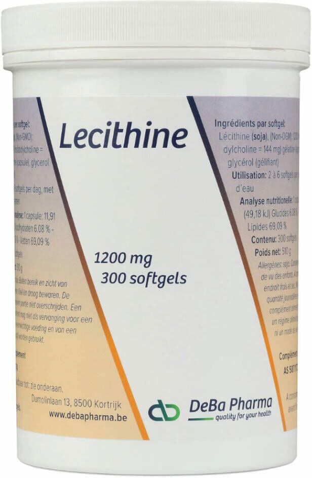 DeBa Pharma Lecithine 1200 mg