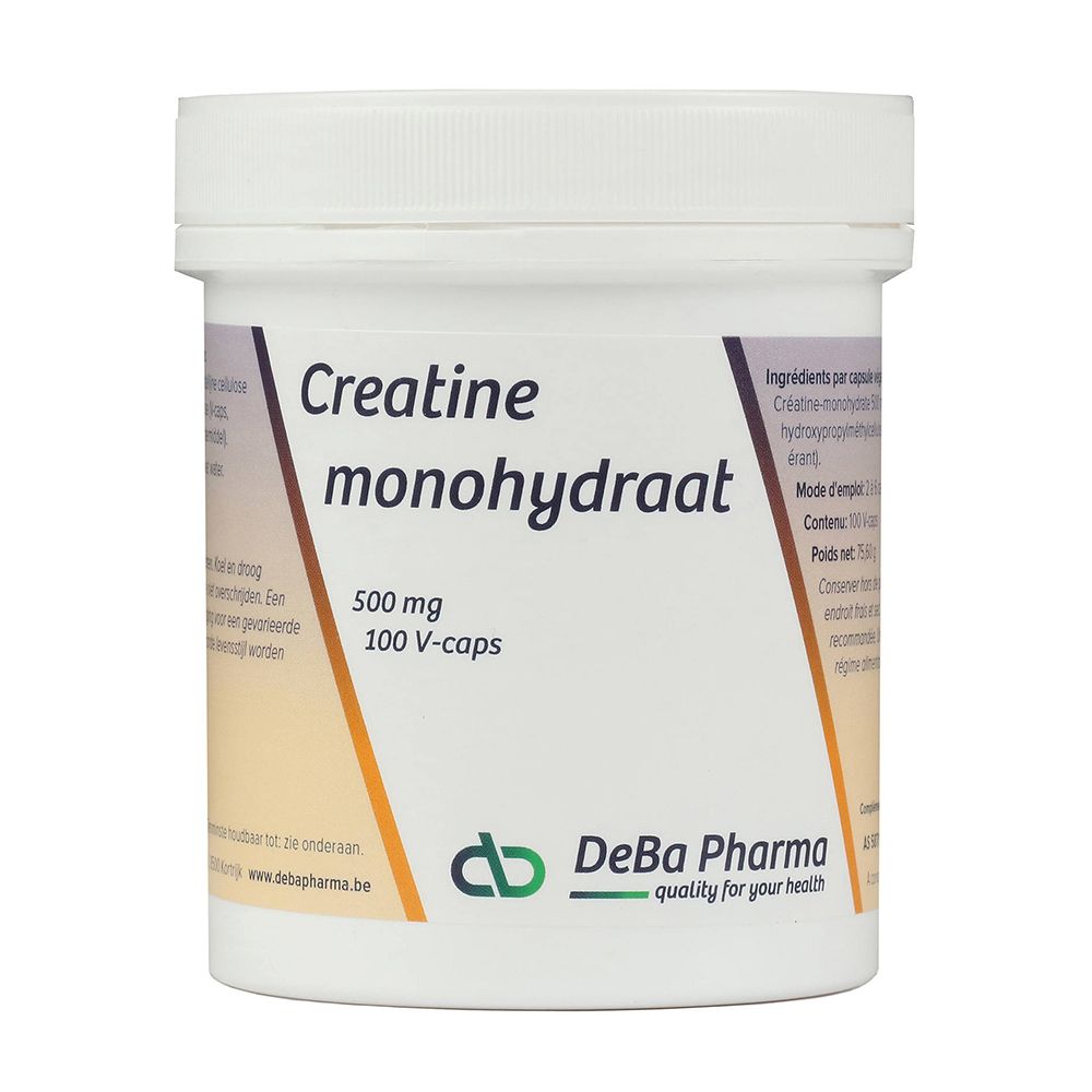 DeBa Pharma Creatine Monohydraat 500 mg