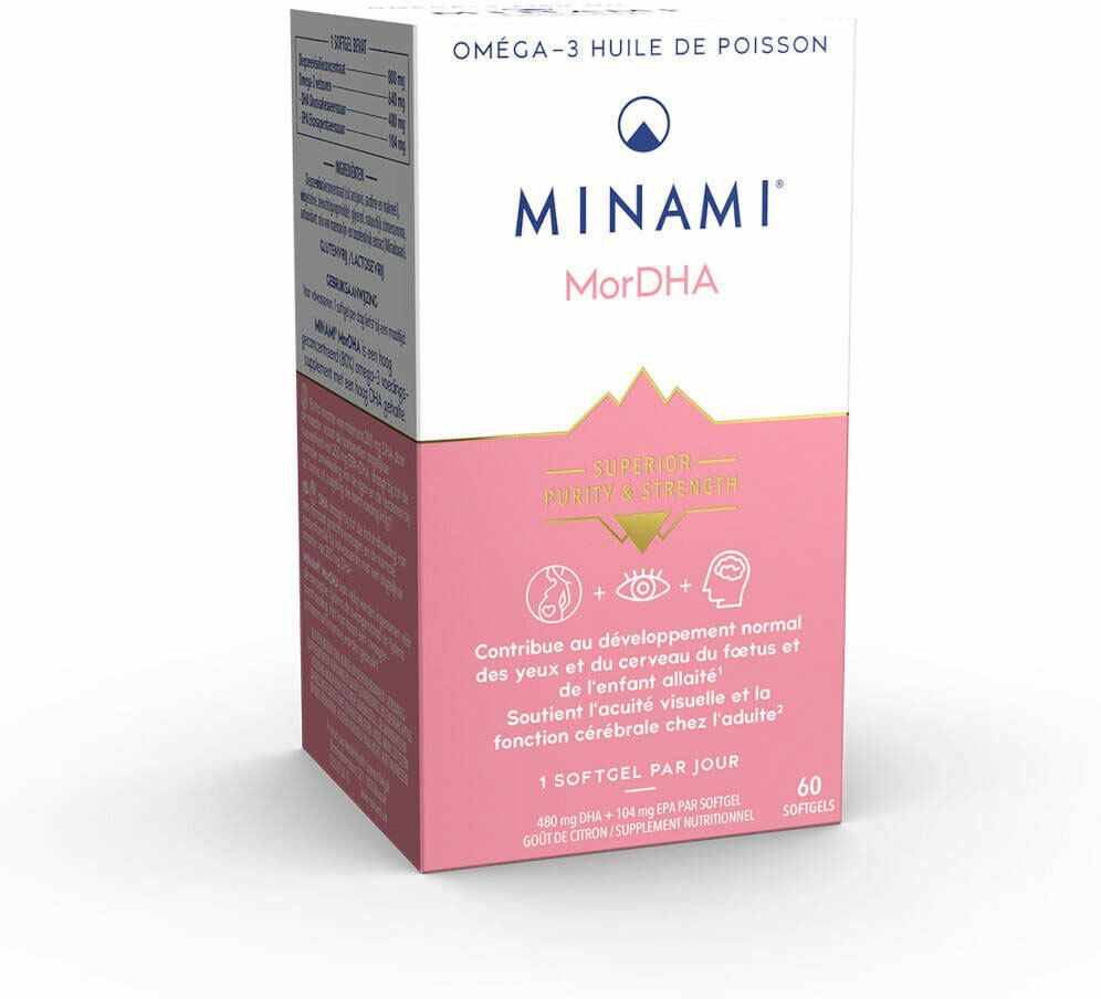 Minami MorDHA® Omega-3 Fisch Öl