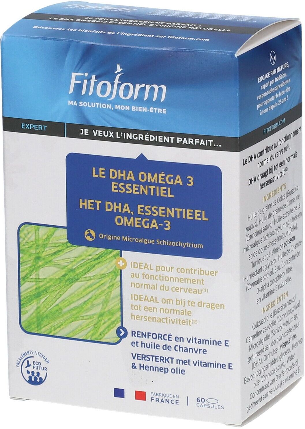 Bioholistic Fitoform Omega 3 DHA Vegetal