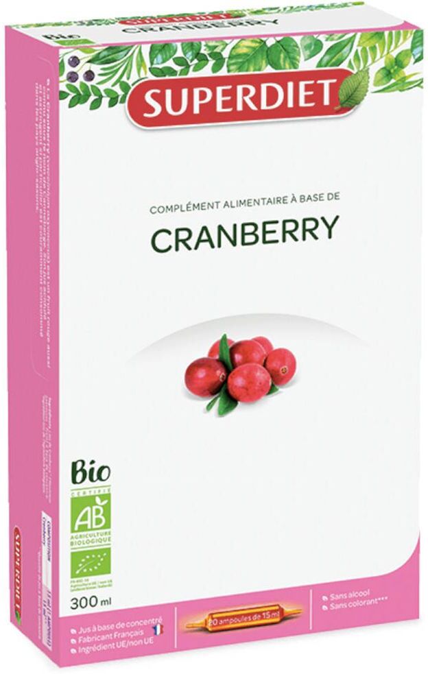 Super Diet Cranberry Bio Ampullen