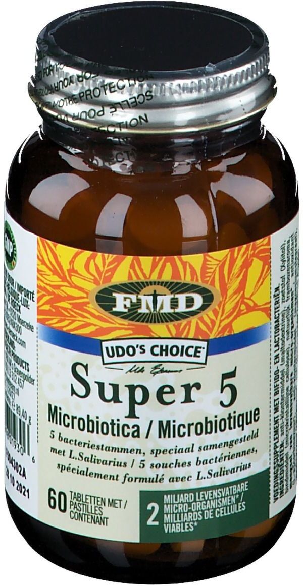 OJIBWA-DE ROECK Udo's Choice® Super 5 Probiotica